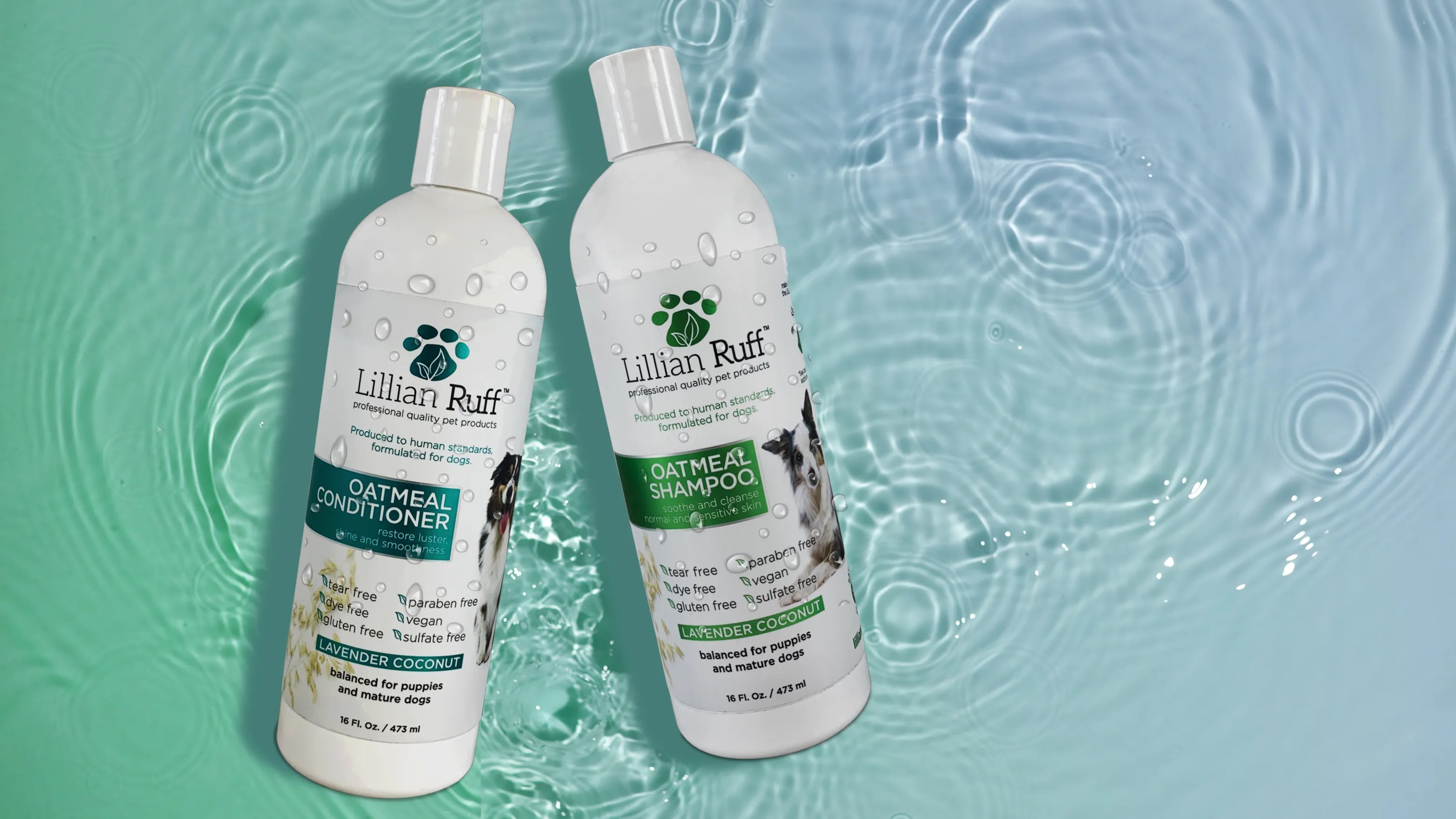 Lillian Ruff Collection - Professional-grade shampoos and grooming products for home use